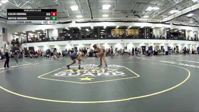 133 lbs Cons. Semi - Colin Hering, Heidelberg vs Bryce Brown, Mount St Joseph