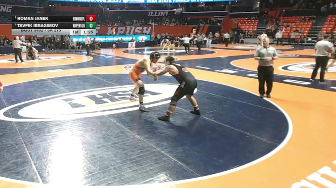 3A 215 lbs 3rd Place Match - Tavfik Ibragimov, Naperville (North) vs ...