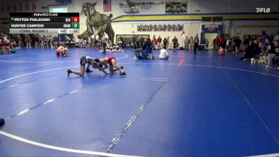 113 lbs Cons. Round 2 - Peyton Philavanh, Dallas Center-Grimes vs Hunter Campion, Anamosa