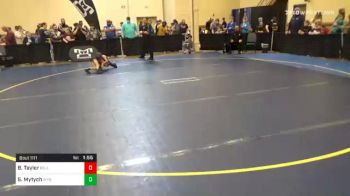50 lbs Prelims - Bowen Taylor, Bellwood-Antis vs Steve Mytych, Wyoming Area