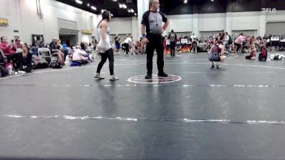 118 lbs Round 7 (10 Team) - Ava Rife, Backyard Brawlers Pink vs Taylin Craig, Takedown Elite