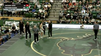 165 lbs 1st Place Match - Anthony Berg, Cal Poly vs Matthew Olguin, Oregon State