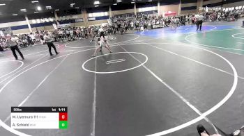 98 lbs Semifinal - Miles Uyemura 111, Team Honey Badgers vs Austin Schield, Beat The Streets LA