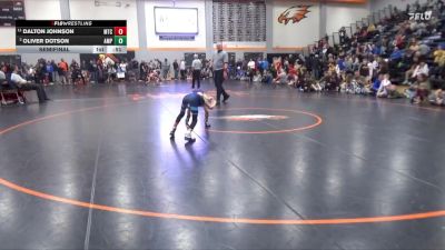 60 lbs Semifinal - Dalton Johnson, McDominate Training Center vs Oliver Dotson, Alburnett Mat Pack