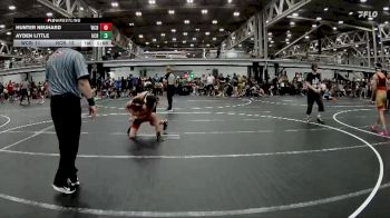 126 lbs Round 4 (8 Team) - Hunter Neuhard, Wrecking Crew Blue vs Ayden Little, North Carolina Black