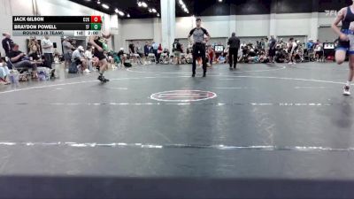 132 lbs Round 3 (6 Team) - Jack Gilson, C2X Academy vs Braydon Powell, The Factory