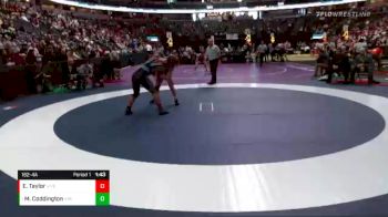 182 lbs Quarterfinal - Max Coddington, Vista Ridge vs Ezekiel Taylor, Vista Peak