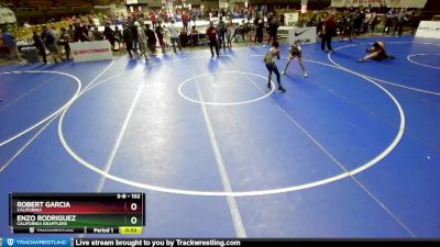 102 lbs 5th Place Match - Enzo Rodriguez, California Grapplers vs Robert Garcia, California