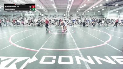 132 lbs Consi Of 8 #1 - Alyssa Ornelas, CO vs Tiana Fries, FL
