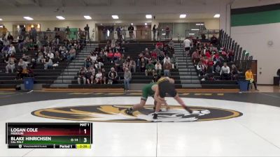 174 lbs Cons. Round 2 - Logan Cole, Missouri vs Blake Hinrichsen, Cal Poly