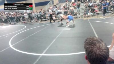 165 lbs Round Of 128 - Nolan Moffett, Jaguars WC vs Malachi Hepler, Independant