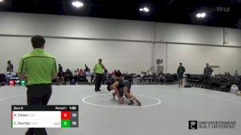 132 lbs Round 3 (4 Team) - Kiowa Vines, Stronghold vs Elias Navida, Poway