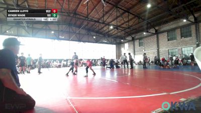 100 lbs Quarterfinal - Camden Lloyd, Westside Grappling Club vs Ryker Wade, Viking Wrestling Club