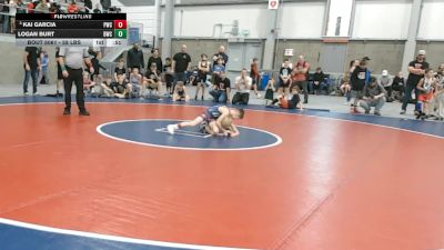 58 lbs Champ. Rd Of 16 - Kai Garcia, Punisher Wrestling Company vs Logan Burt, Buzzsaw Wrestling Club