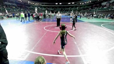 45 lbs Semifinal - Aylynn Sepulveda, Perth Amboy vs Sophia Callias, RedNose Wrestling School