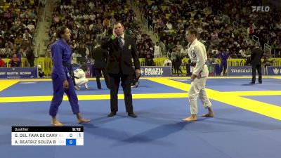 GRACIELE DEL FAVA DE CARVALHO vs ANA BEATRIZ SOUZA BRANDÃO 2024 World Jiu-Jitsu IBJJF Championship