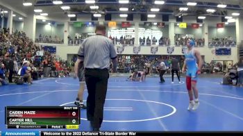 150 lbs Champ. Round 2 - Carter Hill, Fairview (Sherwood) vs Caiden Maize, EASTWOOD