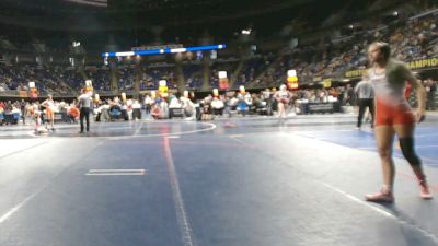 136 lbs Round Of 16 - Kiarra Lighty, Northern York vs Brookelyn McClain, Fort Cherry