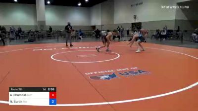 57 kg Prelims - Andrew Chambal, Unattached vs Noah Surtin, Tiger Style Wrestling Club