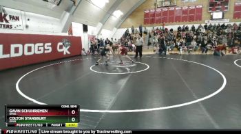 150 1A Cons. Semi - Gavin Schuhriemen, Omak vs Colton Stansbury, Omak