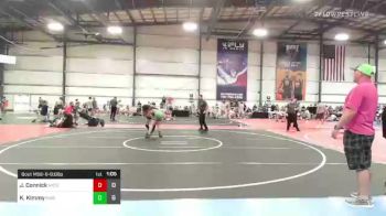 120 lbs Rr Rnd 3 - Jacob Connick, Michigan Gold Pitbulls vs Konnor Kimmy, Ragin Raisins Merlot