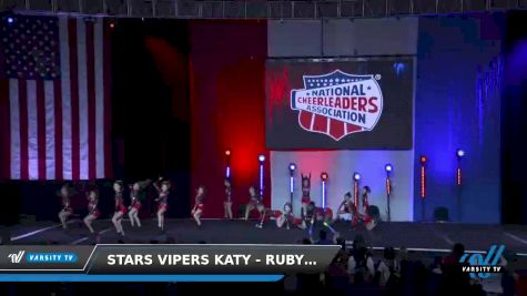 Stars Vipers Katy - Ruby Rattlers [2022 L1.1 Youth - PREP Day 2] 2022 NCA Houston Classic