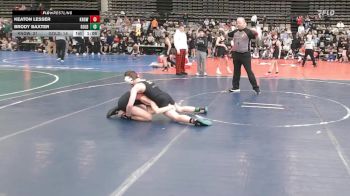 81 lbs Rr Rnd 4 - Keaton Lesser, Kingsway - ESC vs Brody Baxter, All I See Is Gold Academy Stripes - ESC