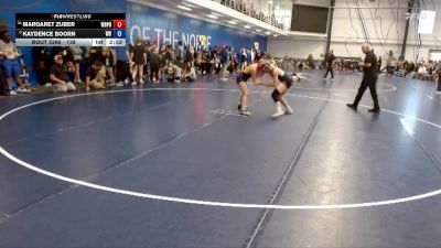 138 lbs Cons. Round 4 - Kaydence Boorn, Wartburg vs Margaret Zuber, Wisconsin Stevens Point