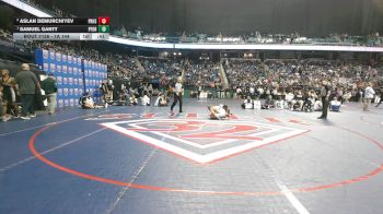 7A 144 lbs Cons. Semi - Samuel Gantt, Pine Forest vs Aslan Demurchiyev, Porter Ridge High School
