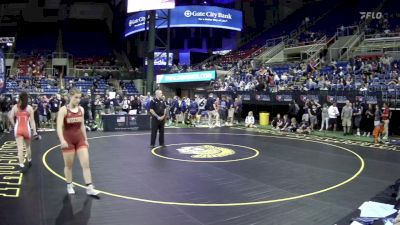 164 lbs 5th Place - Rachel Schauer, Wisconsin vs Amarisa Manuel, Michigan