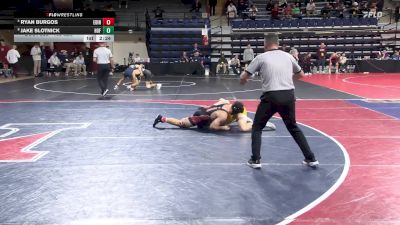 165 lbs Consi Of 4 - Ryan Burgos, Edinboro vs Jake Slotnick, Hofstra