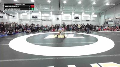 160 lbs Semifinal - Kaygen Roberts, KY vs Ian Longenberger, PA