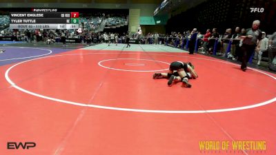 110 lbs Semifinal - Vincent Englese, ISI Wrestling vs Tyler Tuttle, Nevada Elite