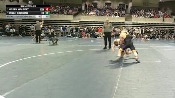 152 Championship Bracket Semifinal - Kellen Wolbert, Oconomowoc vs Jonah Coleman, Kasson-Mantorville