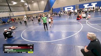 75 lbs Round 1 - Koen Lake, Davis Wrestling Club vs Camden Lawson, Sanderson Wrestling Academy