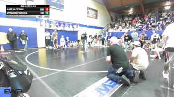 60 lbs Rr Rnd 3 - Nate Jackson, Cushing Tigers vs Evaleen Farrell, Berryhill Wrestling Club