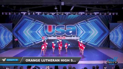 Orange Lutheran High School - Varsity Pom [2022 Varsity - Song/Pom - Advanced] 2022 USA Nationals: Spirit/College/Junior