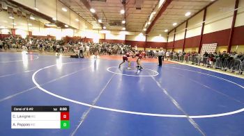 165 lbs Consi Of 8 #2 - Cooper Lavigne, Rhode Island College vs Andrew Pappas, Rhode Island College