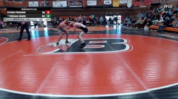 144 lbs Cons. Semi - Ryder Perkins, Weiser vs Teegan Ward, Declo