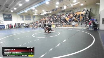 190 lbs Cons. Round 5 - Roberto Villanueva, Peninsula vs Lewis Garcia, Santa Ana