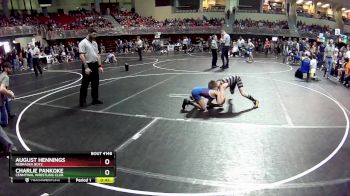 90 lbs Champ. Round 2 - August Hennings, Nebraska Boyz vs Charlie Pankoke, Cenntinal Wrestling Club