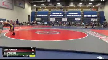 157 lbs Cons. Round 2 - Josh McMillon, CA State University Bakersfield vs Hoopes Bugg, Utah Valley-Unattached