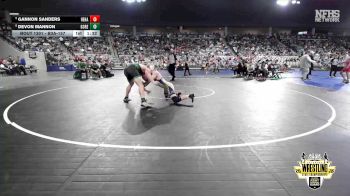 B3A-157 lbs Cons. Round 1 - Devon Mannon, Gore vs Gannon Sanders, Heritage Hall