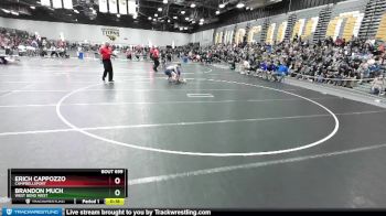 150 lbs Cons. Round 3 - Brandon Much, West Bend West vs Erich Cappozzo, Campbellsport