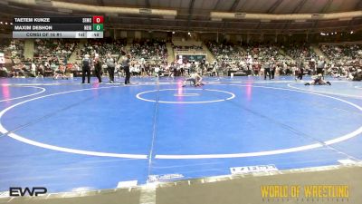 70 lbs Consi Of 16 #1 - Taetem Kunze, Salem Elite Mat Club vs Maxim DeShon, Neighborhood Wrestling Club