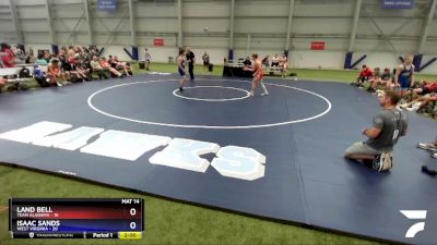 152 lbs Placement Matches (8 Team) - Land Bell, Team Alabama vs Isaac Sands, West Virginia