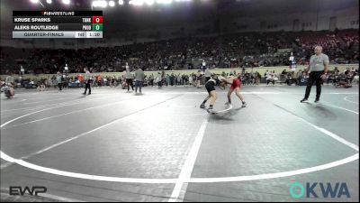 92 lbs Quarterfinal - Kruse Sparks, Tonkawa Takedown Club vs Aleks Routledge, Prodigy Elite Wrestling