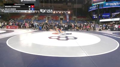 135 lbs Cons. Rd Of 32 - Heaven A Guevara, NM vs Millie Jensen, NE