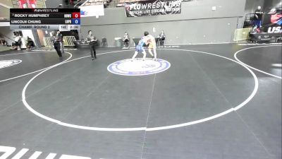 144 lbs Champ. Round 2 - Rocky Humphrey, High Desert Wrestling Club vs Lincoln Chung, Long Beach Poly High School Wrestling