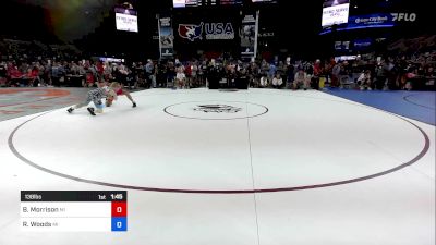 138 lbs Cons 32 #2 - Bryce Morrison, MI vs Ryan Woods, MI